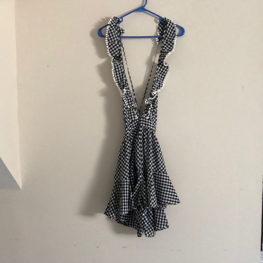 Gingham Romper - image 7